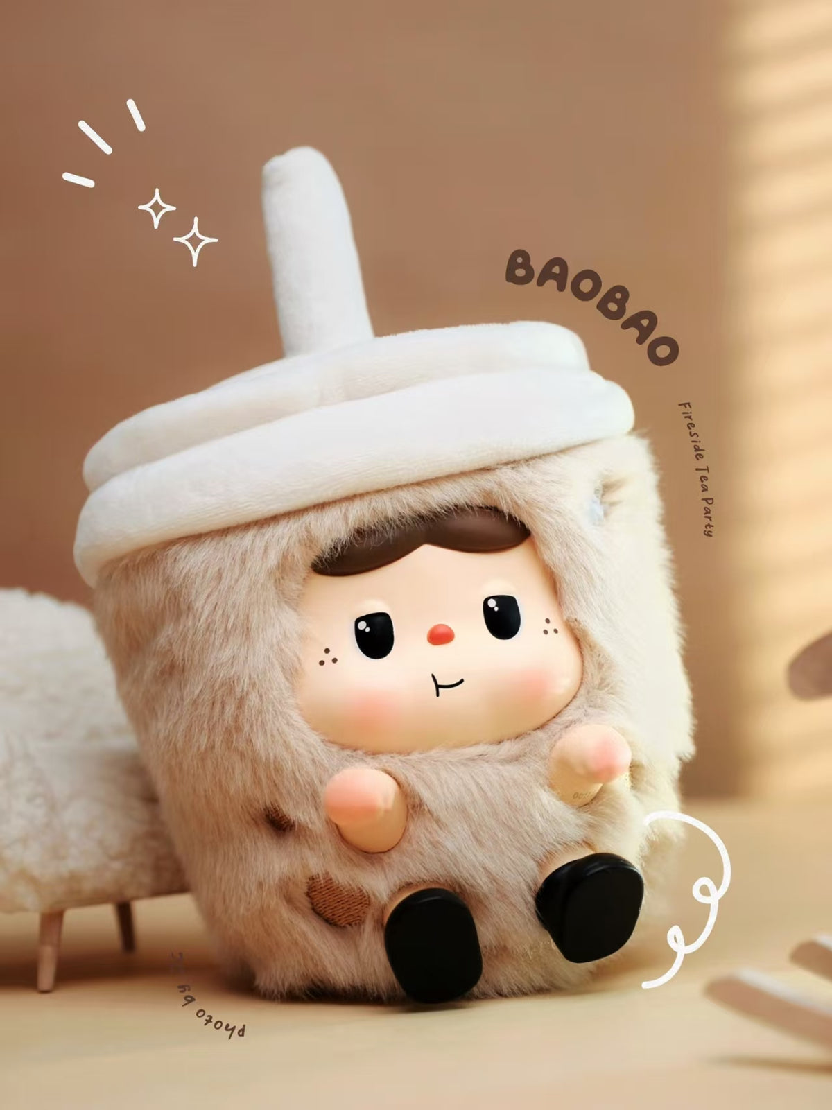BAOBAO-暖饱饱围炉茶话系列毛绒玩偶