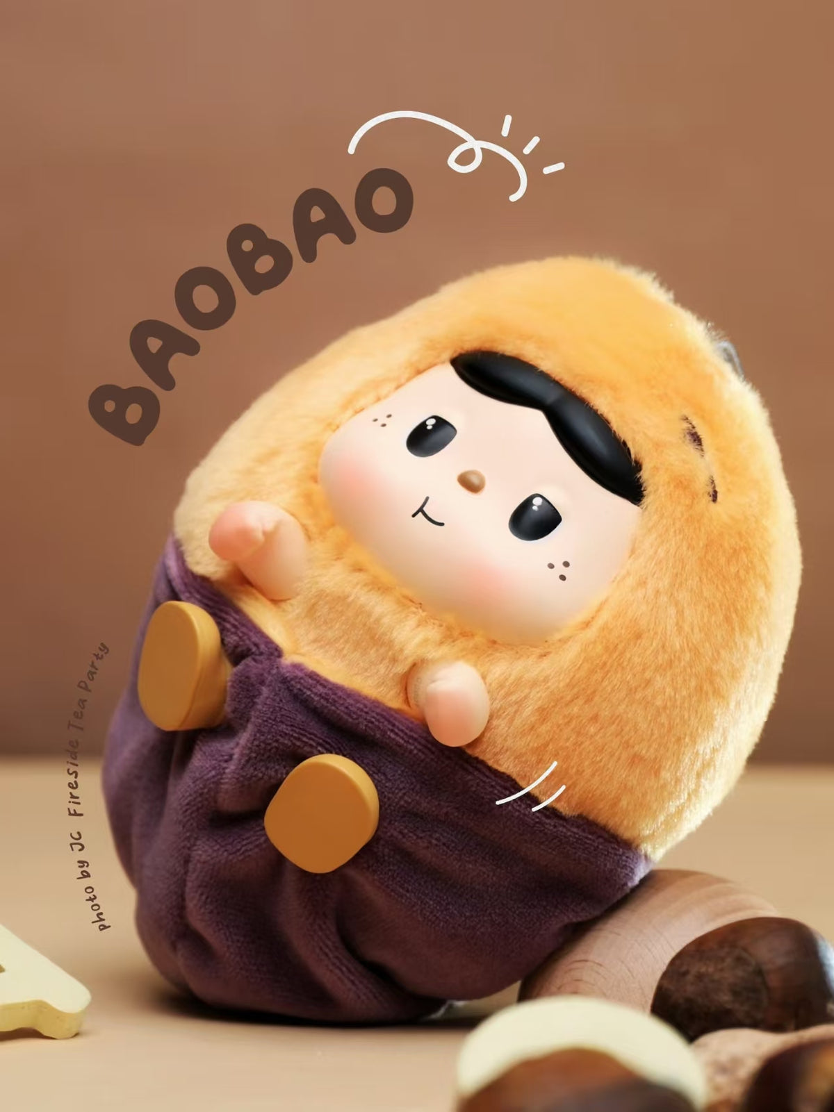BAOBAO-暖饱饱围炉茶话系列毛绒玩偶