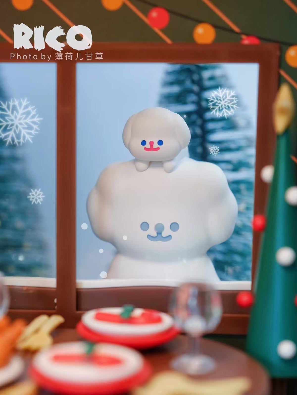 Genuine RiCO HAPPY WINTER Series Collectible Figurine Gift