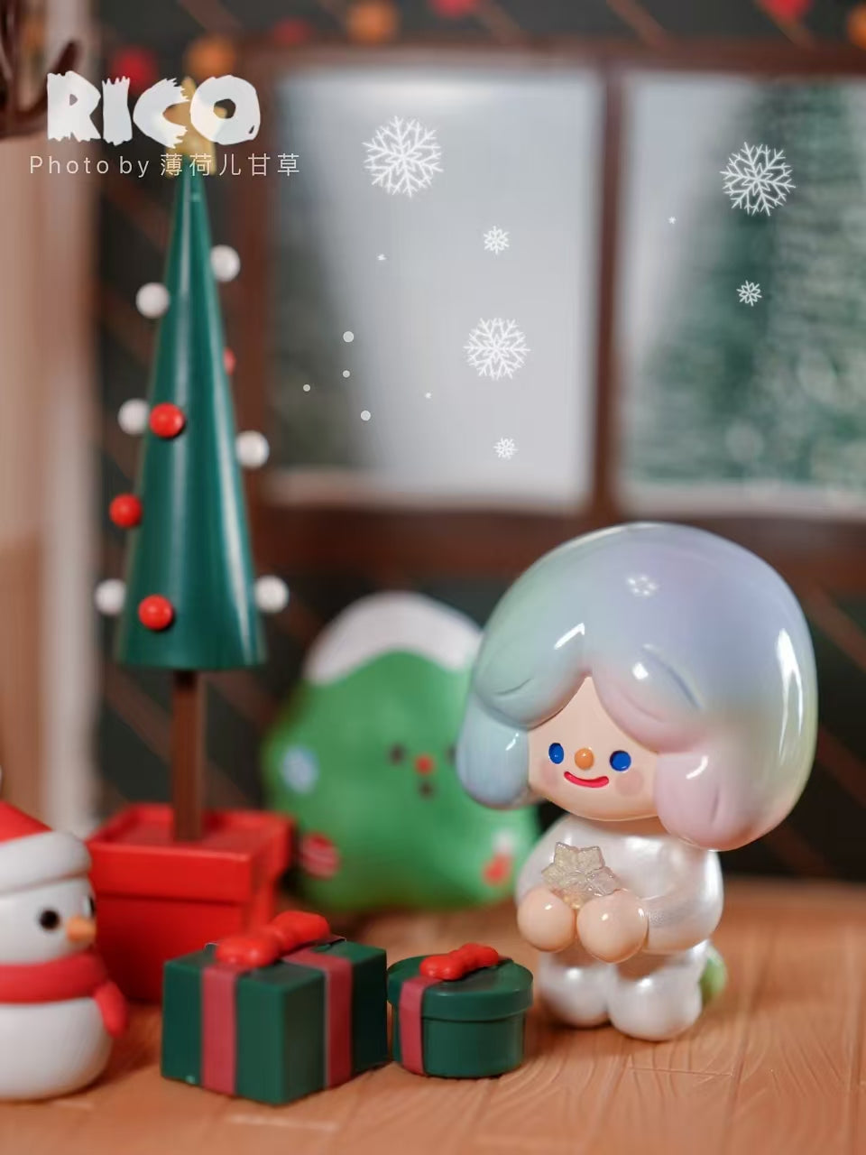 Genuine RiCO HAPPY WINTER Series Collectible Figurine Gift
