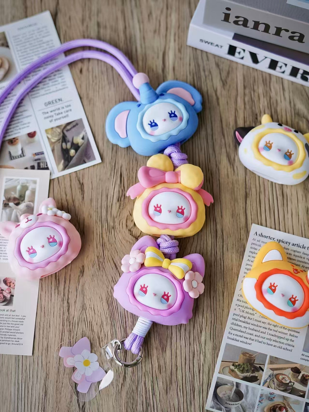 EMMA Secret Forest Animal Paradise Phone Strap