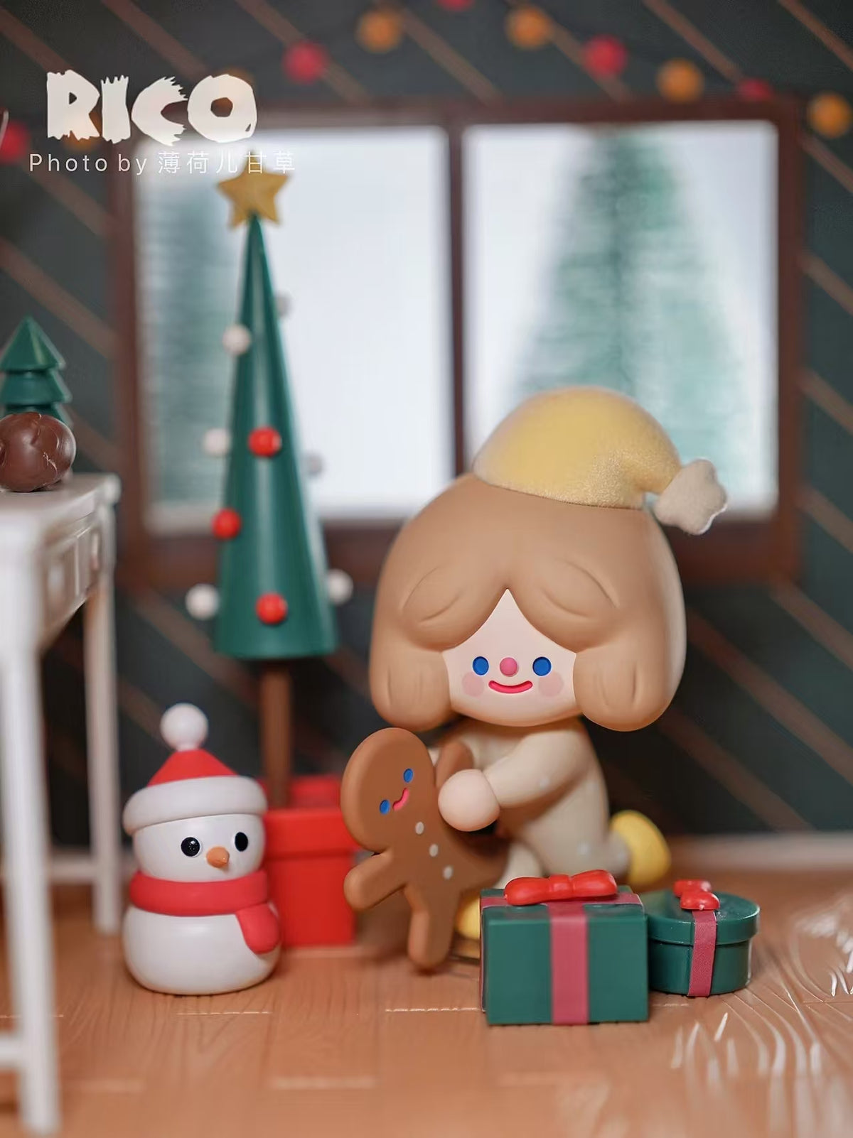 Genuine RiCO HAPPY WINTER Series Collectible Figurine Gift