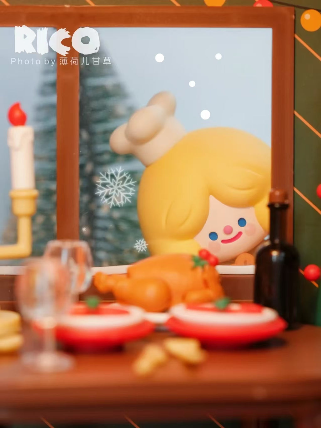 Genuine RiCO HAPPY WINTER Series Collectible Figurine Gift